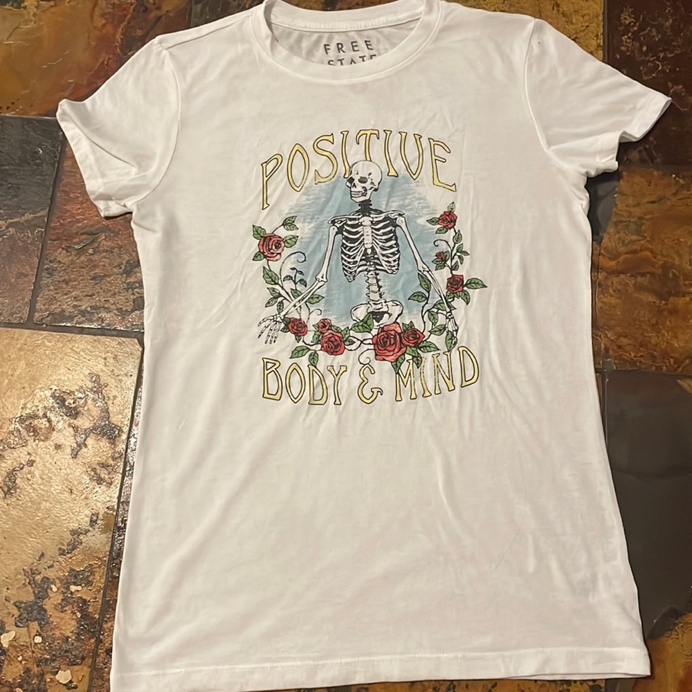 Juniors positive mind tee (382)